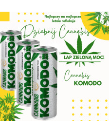 Napój konopny - Komodo Energy Drink Cannabis 250 ml