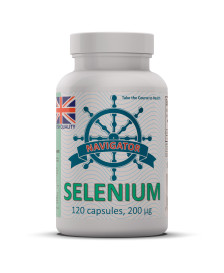 Selen (L-Selenometionina) 200 μg 120 kapsułek - Navigator