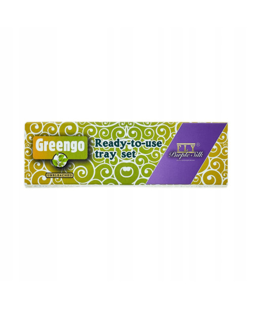 Bibułki GreenGo FLY Collab King Size Slim zestaw z tacką i filtrami