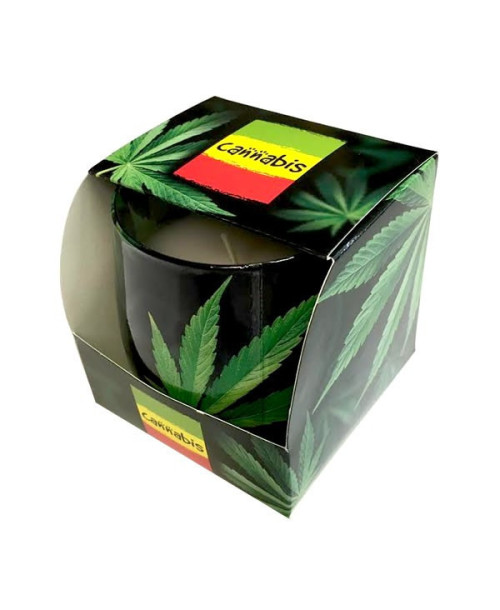 Zapachowa świeczka  - Cannabis