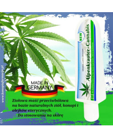 Alpenkrauter Emulsion niemiecka maść przeciwbólowa - Cannabis